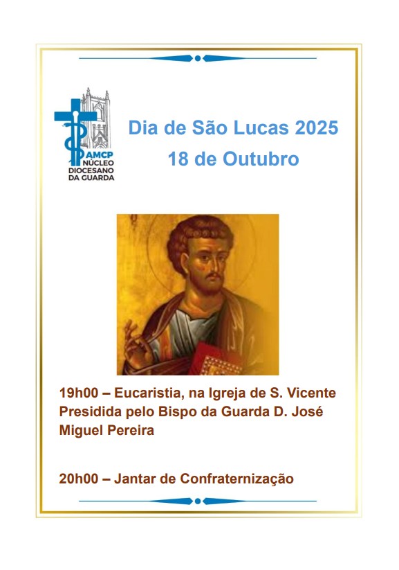 Núcleo da Guarda também convida para o Dia de São Lucas