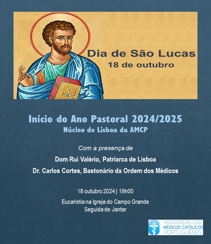 Núcleo de Lisboa convida para início do novo ano pastoral 